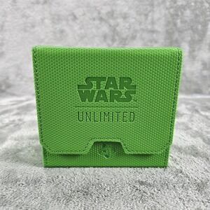Gamegenic Star Wars Unlimited Deck Pod Green EUC